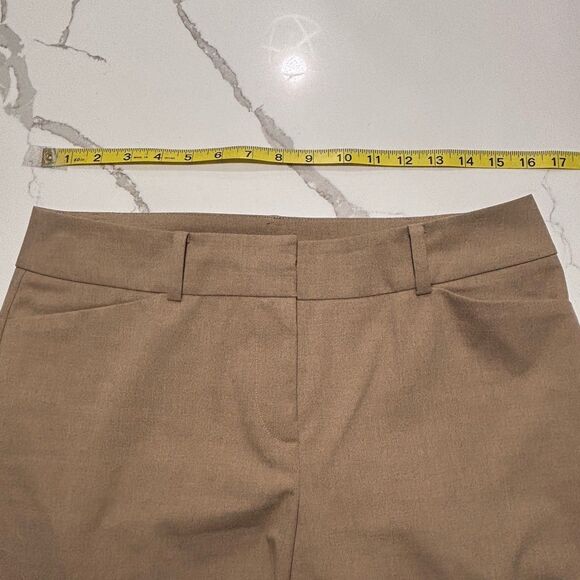 ANN TAYLOR Women’s Curvy Tan Brown Career Work Stretch Khaki Dress Pants Size 4 - Picture 13 of 13
